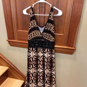 Maxi dress- printed